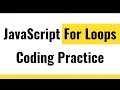 For Loops Using For Loops to Dynamically Display HTML Elements on the Page