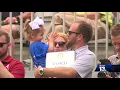 Moment with Saban creates emotional escape for family of transplant patient