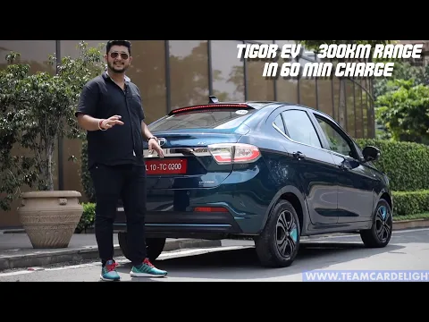 Tata Tigor EV XZ+ Dual Tone - Walkaround Review with On Road Price | Tata Tigor EV 2021