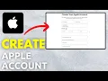 How To Create Apple ID On PC 2025 Full Guide