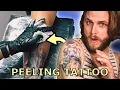 How To PROPERLY Wash A PEELING TATTOO Important