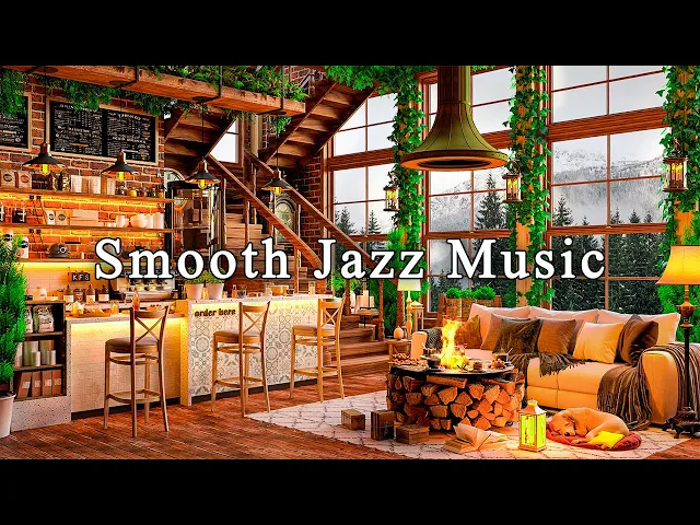 Download MP3 Relaxing Jazz Instrumental Music for Studying, Work ☕ Cozy Coffee Shop Ambience & Smooth Jazz Music
