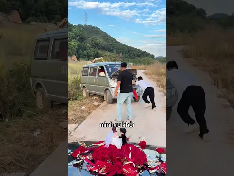 Tại sao họ lại tránh khi gặp xe hoa 😳