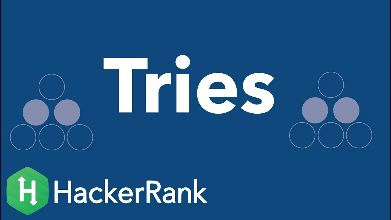 Data Structures: Tries - YouTube thumbnail