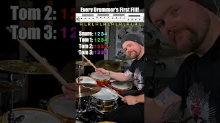 The First Fill Every Drummer Learns Easy Beginner Drum Lesson 
