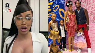 "I Want More" Cardi B Reflects After Hosting Wave & Blossom's Birthday Party With Offset! 👜