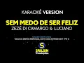 SEM MEDO DE SER FELIZ - Zezé Di Camargo & Luciano (KARAOKÊ VERSION)