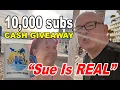 SUE IS REAL - 10 000 subs Milestone giveaway 25 00 plus WKW merch PART 2