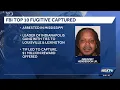FBI Top Ten Most Wanted Fugitive with Indiana Kentucky ties captured in Mississippi