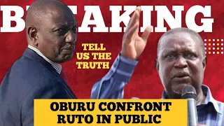 Download Ruto In Panic |Body As Oburu Odinga Spill The Bean In Public |Body Language MP3