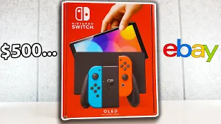 I Bought the NEW NINTENDO SWITCH OLED from EBAY