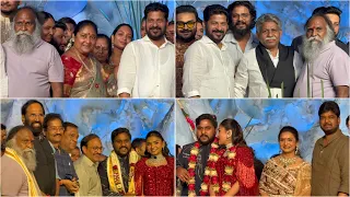 CM Revanth Reddy And Ministers Attended Ex-MLA Jagga reddy Son Engagement in Hyderabad #jaggareddy 
