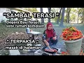 Download Lagu Daripada kena komplain seisi rumah, terpaksa bikin sambal terasinya di halaman pake tungku kayu