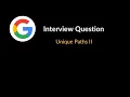 Unique Path II Amazon Interview Question Dynamic Programming LeetCode 63 C