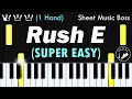 Rush E - Super Easy Piano