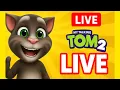 MY TALKING TOM #shorts #live #trending #viraltom #funnycat #satisfying #talkingtom2 #tom #game