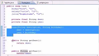 Java Programming Tutorial 44 Enumeration - YouTube
