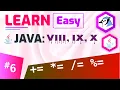 ICSE Java 8 9 10 Assignment Operators - Java Plus Equal to Operator in Java