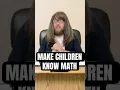MAKE CHILDREN KNOW MATH @LouisCK #louisck #djhuntsofficial #comedyvideos #comedyshorts #comedy #wtf