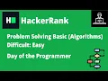 Resolviendo Day of the Programmer en HackerRank B-Coding