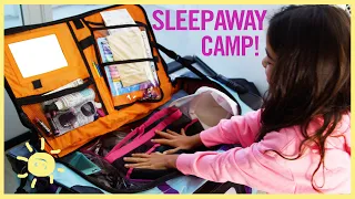 tips packing for sleepaway summer camp 