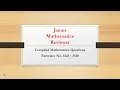000 257 james mathematics reviewer exercises 5121 - 5140 with solutions
