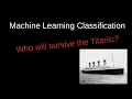 Session 10 Lecture Machine Learning Classification