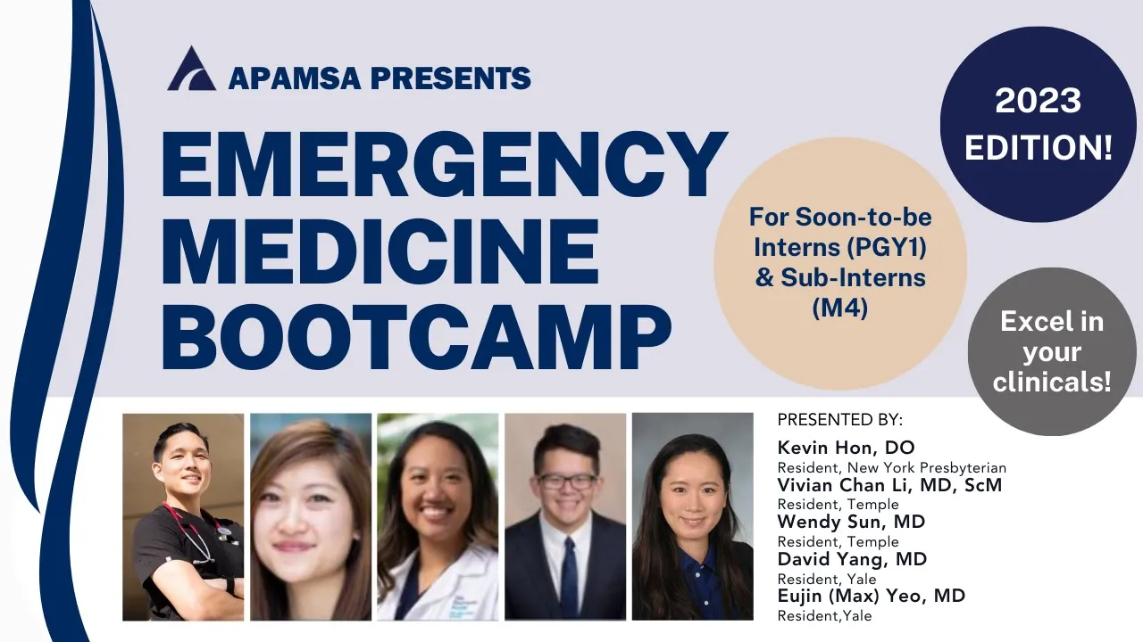 Emergency Medicine - APAMSA 2023 Bootcamp Series Ep. 1