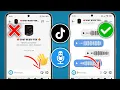 How To Send Voice Messages On TikTok New 2025 Get Voice Messages On Tik Tok