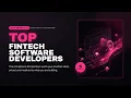 Top 5 Fintech Software Development Companies for 2026
