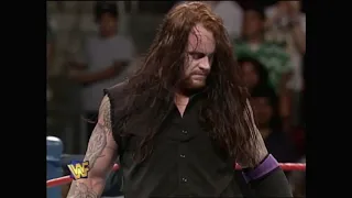 Undertaker vs Stone Cold Steve Austin + Mankind run in \u0026 Undertaker Promo (WWF)