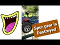 TRAXXAS RUSTLER VXL 4X4 SPUR GEAR REPLACEMENT