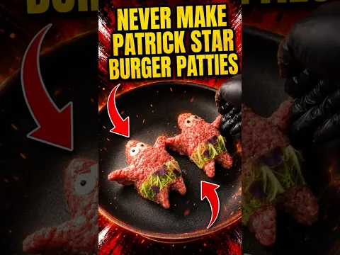 NEVER MAKE PATRICK STAR BURGER PATTIES! ⭐🍔😱
