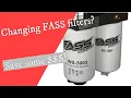 Save some on your next FASS filter change with NAPA Gold filters