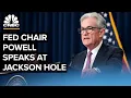 Download Lagu Federal Reserve Chairman Jerome Powell speaks at Jackson Hole — 8/26/2022