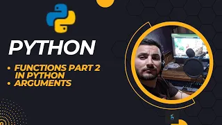 functions part 2 Argument TecTalk Python Tutorial