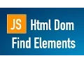 Learn JS HTML Dom In Arabic - Find Elements By ID Class Tag