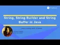 Difference Between String String Buffer and String Builder in Java