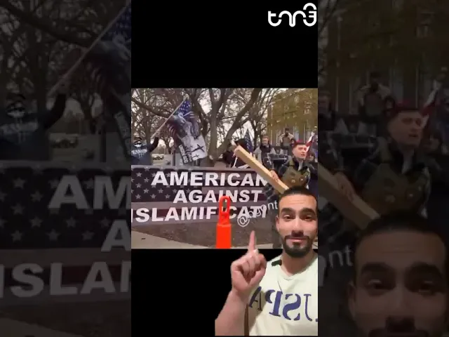 ⁣Anti Islam Christian protestor in Dearborn is a Zionist #Oped