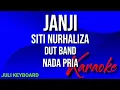 Download Lagu JANJI - SITI NURHALIZA | karaoke nada pria | lirik | dut band