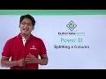 Power BI - Splitting a column