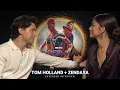Tom Holland Zendaya Answer Fan Questions Extended Interview