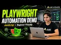 Playwright Automation Demo with JavaScript Beginner Friendly Real-Time Project Demo 2026