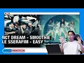 Download Lagu Indonesian Singer First Time Reacting to NCT DREAM - Smoothie \u0026 Le Sserafim - Easy