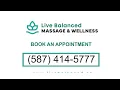 Live Balanced Massage Wellness Massage Wellness Treatment