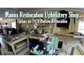 Upholstery Shop Project Update - Custom Interior for 1939 Hudson
