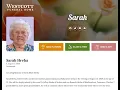 Sarah Hreha Funeral