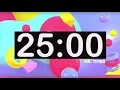 Download Lagu Timer for Kids 25 Minutes! Timer with Music for Classroom! Instrumental Music for Kids Upbeat!