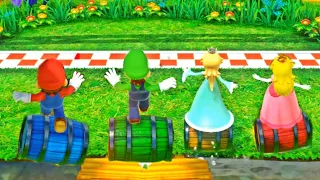 Super Mario Party - Mariothon - Toad Cup| Cartoons Mee