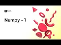 Introduction to NumPy Python for Data Science NumPy Part 1